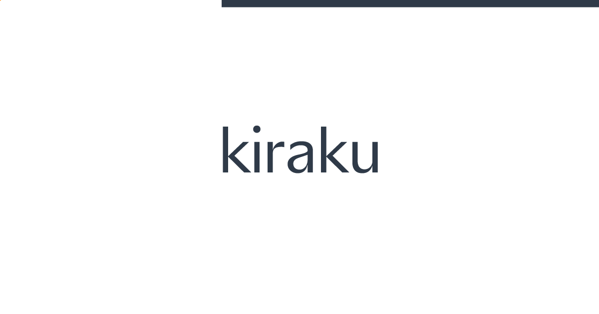 Press Release | Kiraku